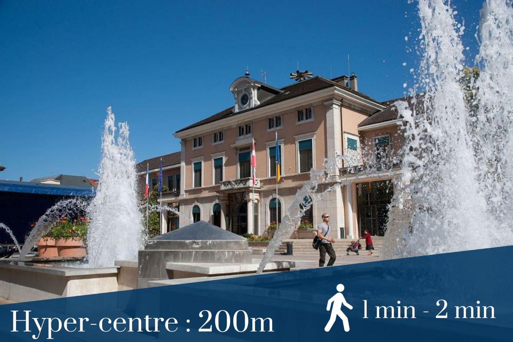 Homey Wild - Proche Gare Et Tram - Proche Centre - Balcon Prive - Parking Prive - Wifi Gratuit Annemasse Luaran gambar