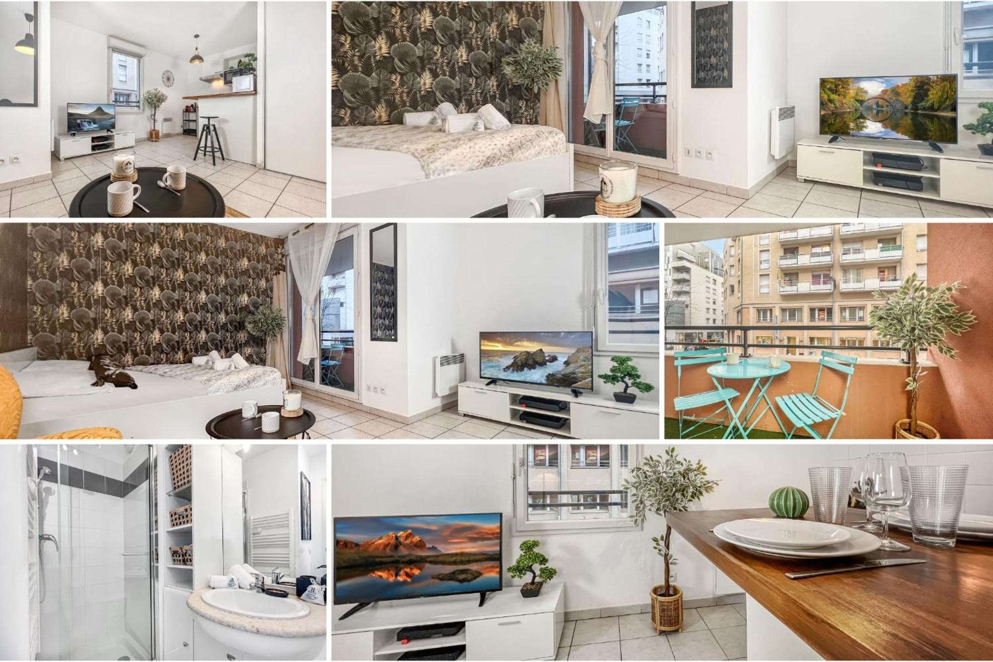 Homey Wild - Proche Gare Et Tram - Proche Centre - Balcon Prive - Parking Prive - Wifi Gratuit Annemasse Luaran gambar
